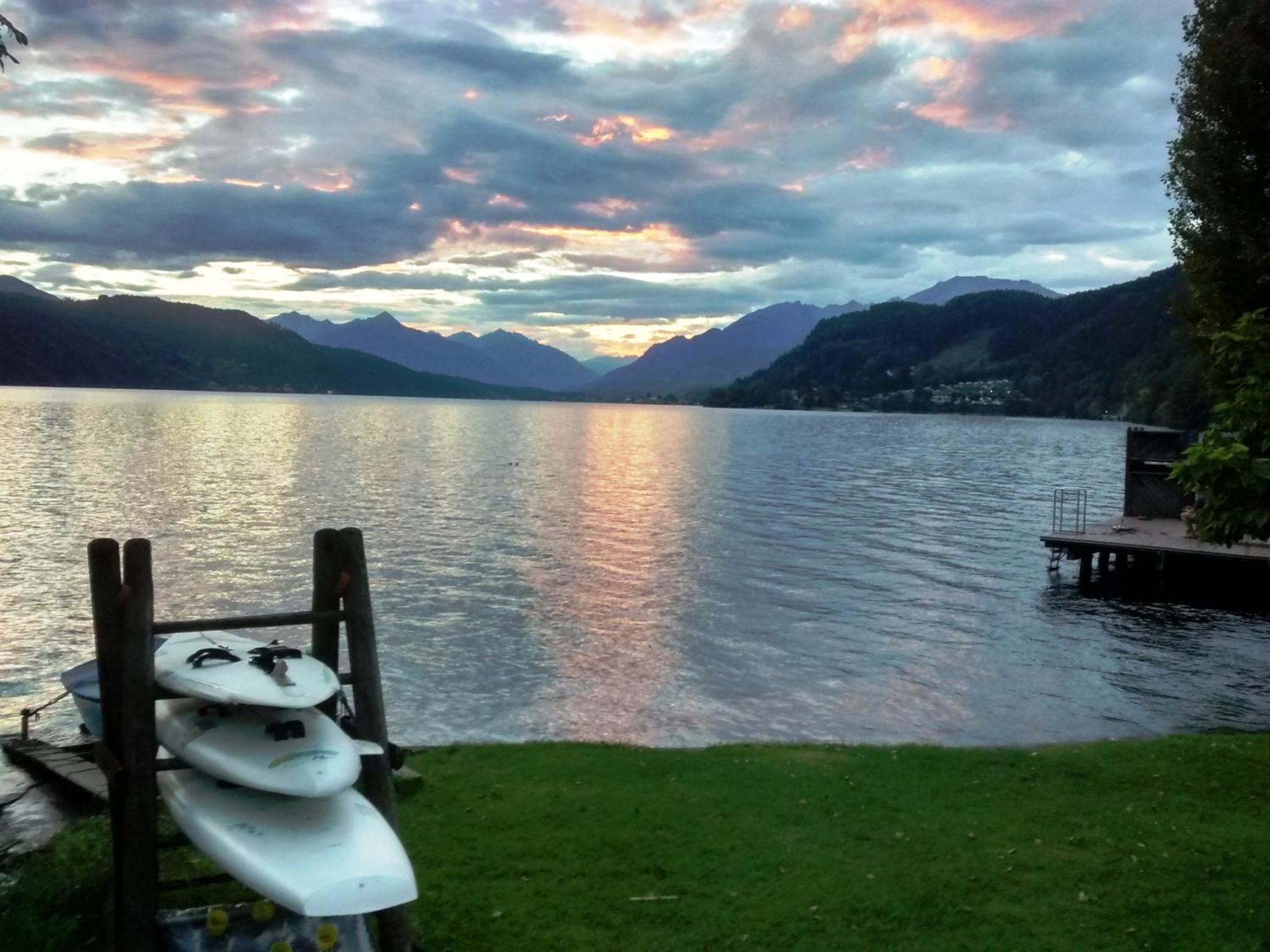 Ferienwohnungen Fischerhaus - Direkt Am See Millstatt Dış mekan fotoğraf