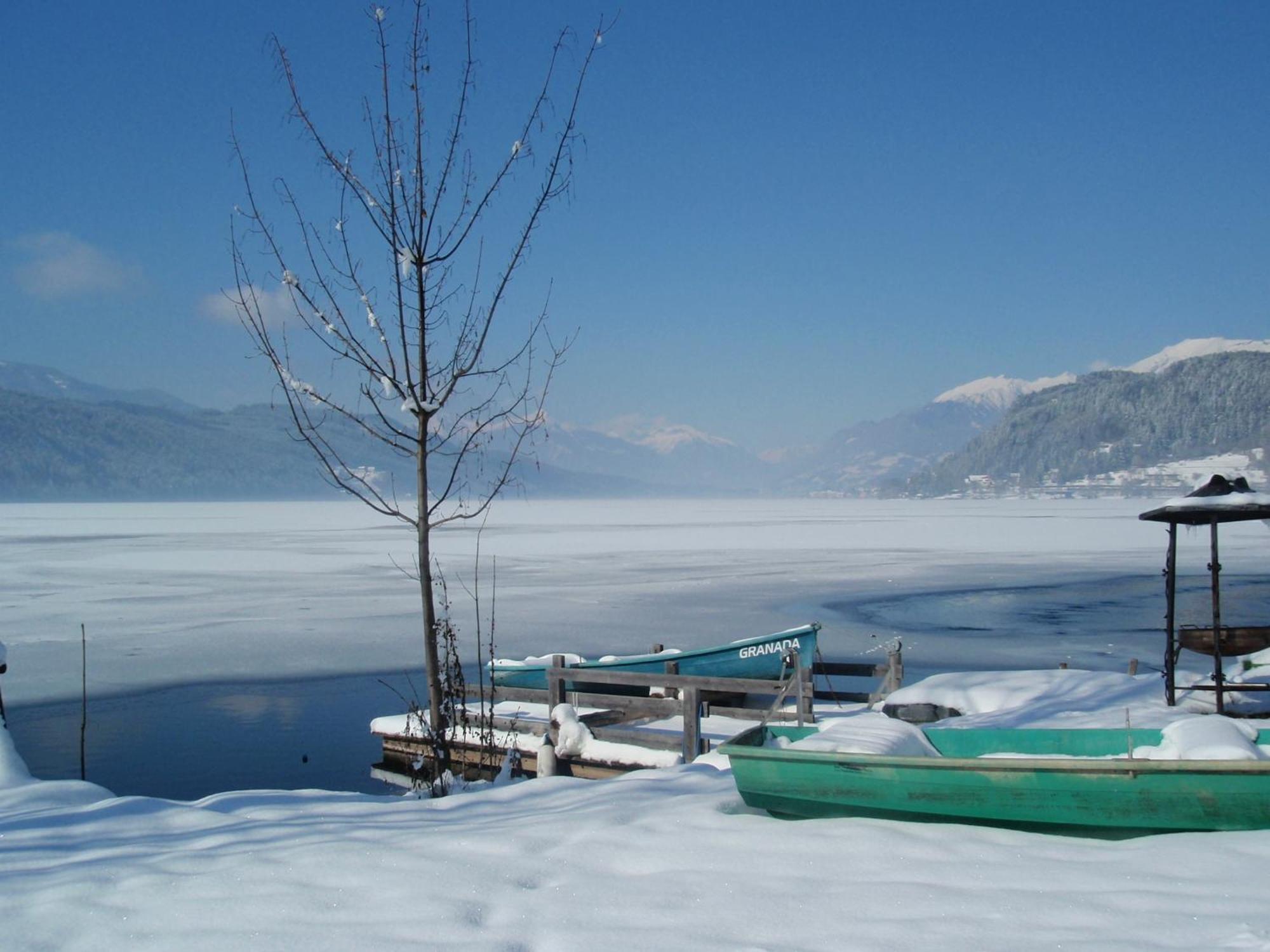 Ferienwohnungen Fischerhaus - Direkt Am See Millstatt Dış mekan fotoğraf