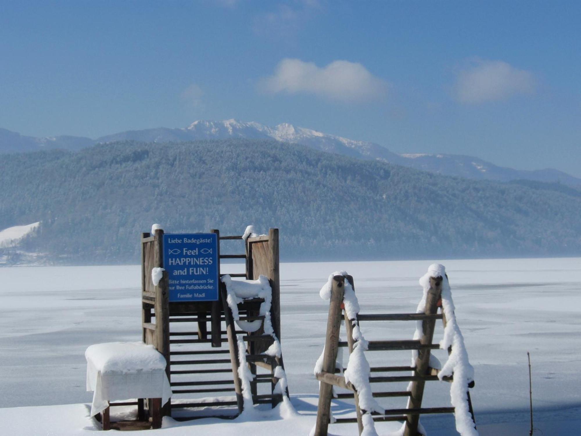 Ferienwohnungen Fischerhaus - Direkt Am See Millstatt Dış mekan fotoğraf