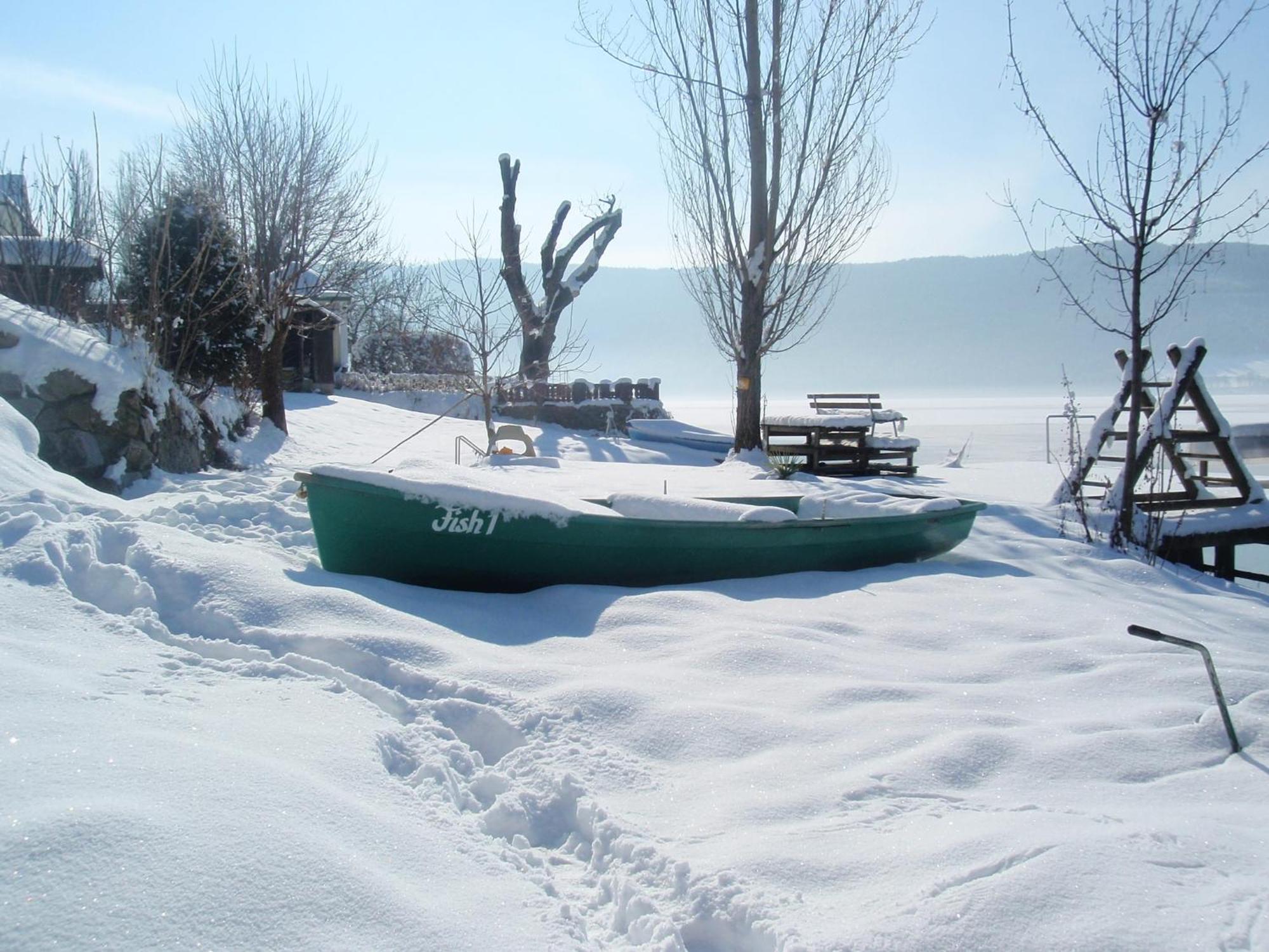 Ferienwohnungen Fischerhaus - Direkt Am See Millstatt Dış mekan fotoğraf