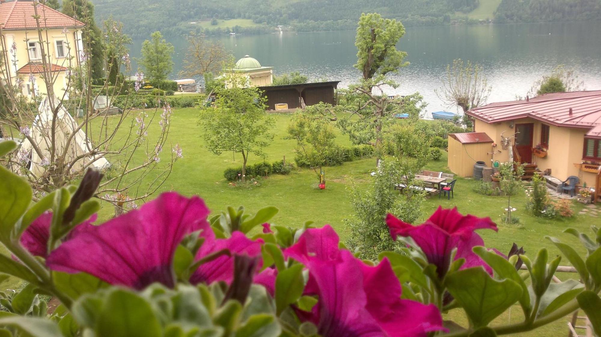 Ferienwohnungen Fischerhaus - Direkt Am See Millstatt Dış mekan fotoğraf